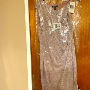 Ralph Lauren Metallic Knit Pink